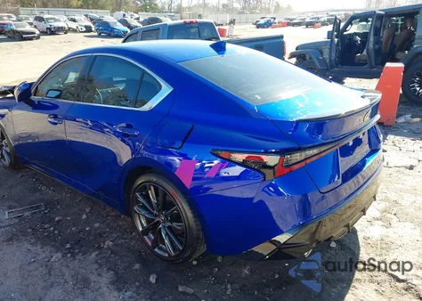 2025 Lexus Is 350 F Sport Design из США, поврежденный, VIN JTHBZ1B2XS5092189